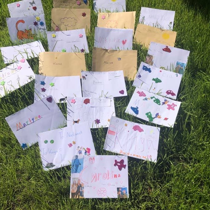 Pennavinasamstarf við nemendur í Póllandi