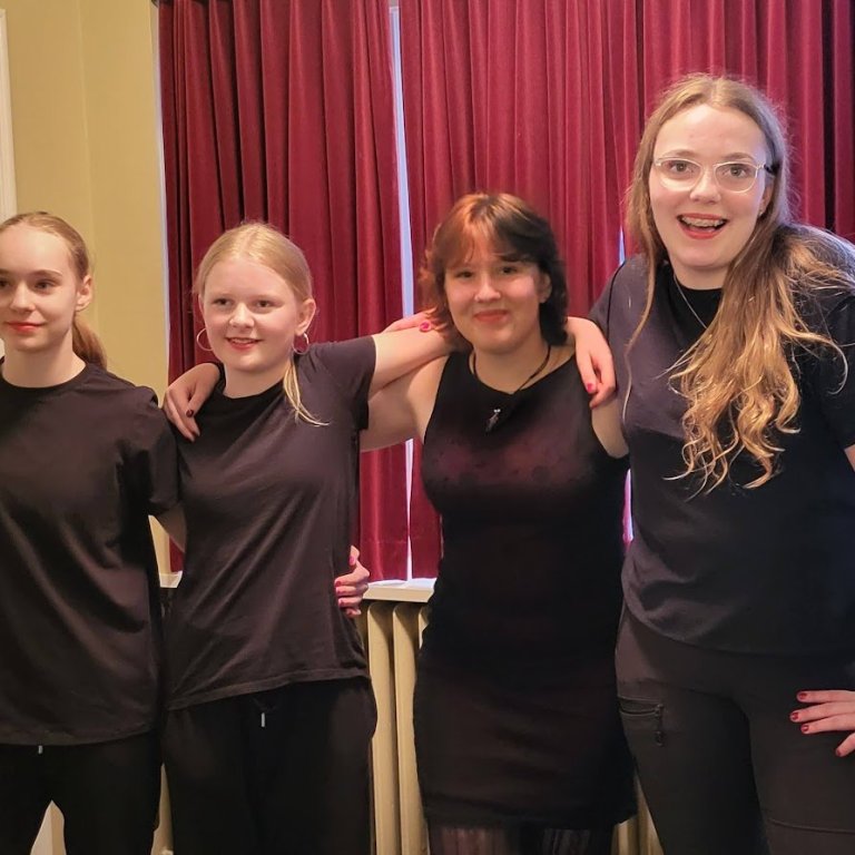 Lið Þelamerkurskóla komst áfram í undankeppni Fiðrings!