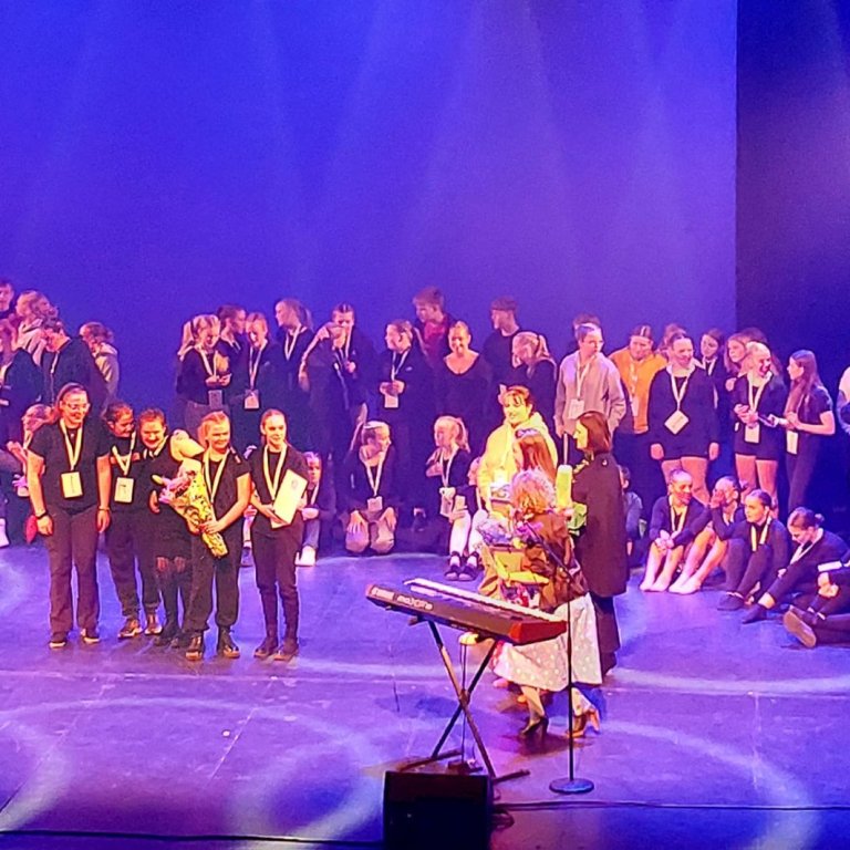 Lið Þelamerkurskóla hreppti 3. sæti í Fiðringi