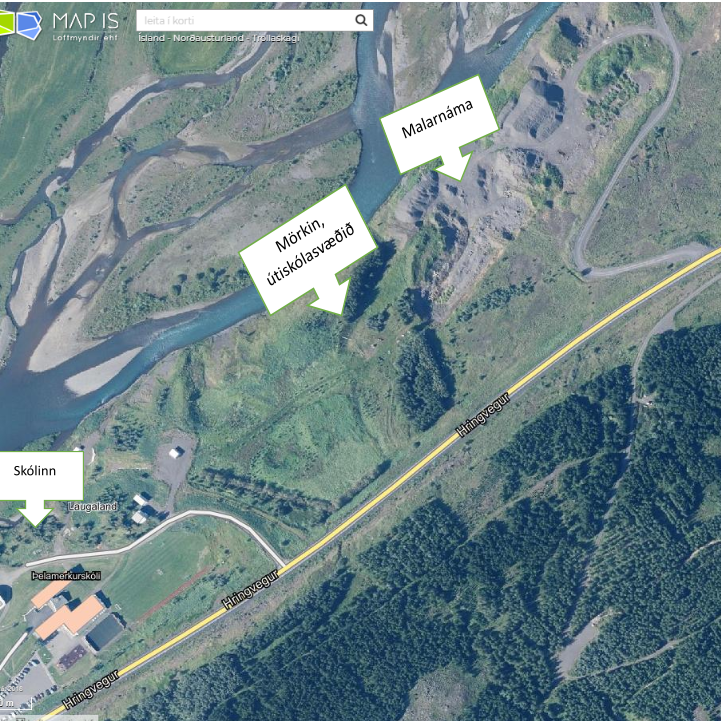 Frétt frá nemendum um Gullnámuna - uppgræðslu námunnar
