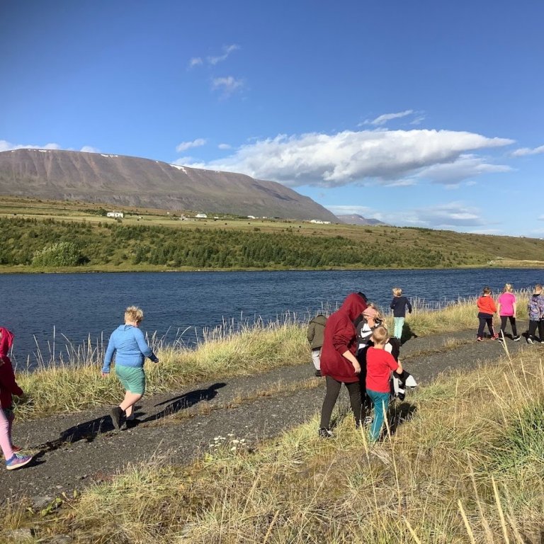 Útivistardagur í bongóblíðu