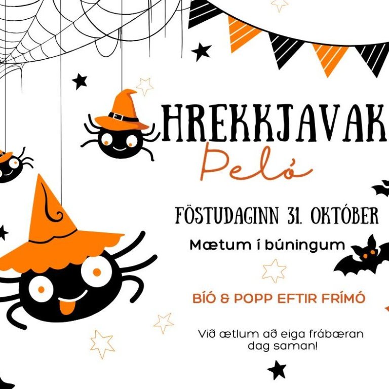 Hrekkjavökugleði Þeló