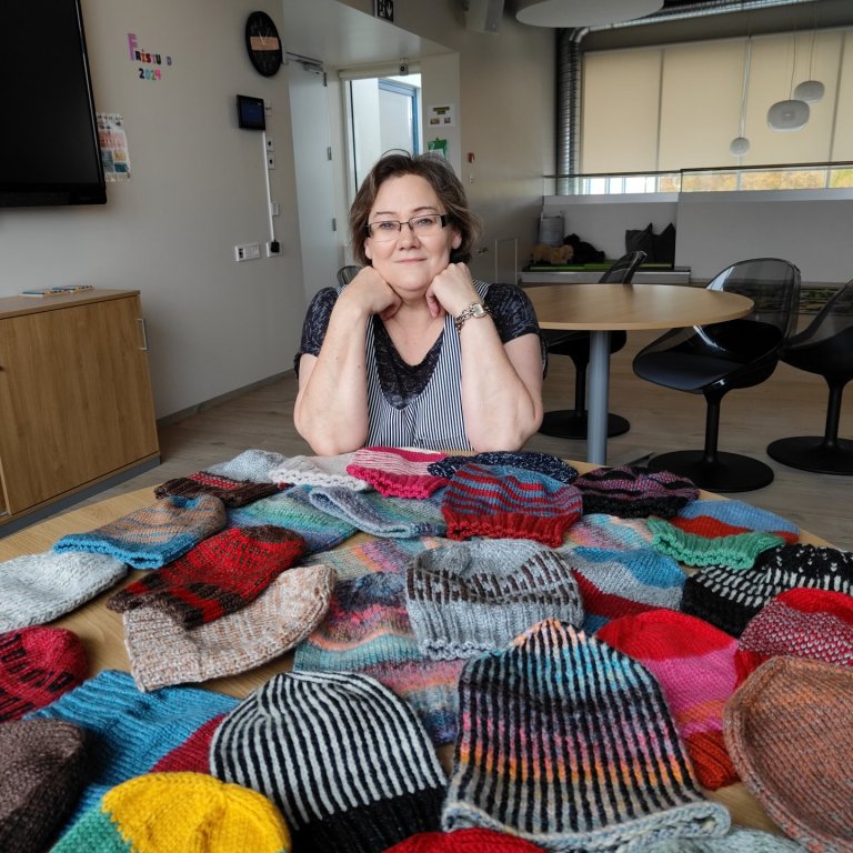 Helga Steingríms. og jól í skókassa