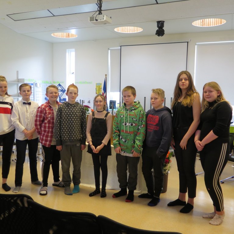 Stóra upplestrarhátíðin í Þelamerkurskóla