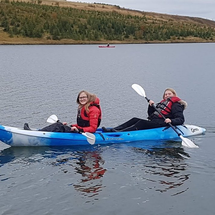 Kajakferð í útivistarvali