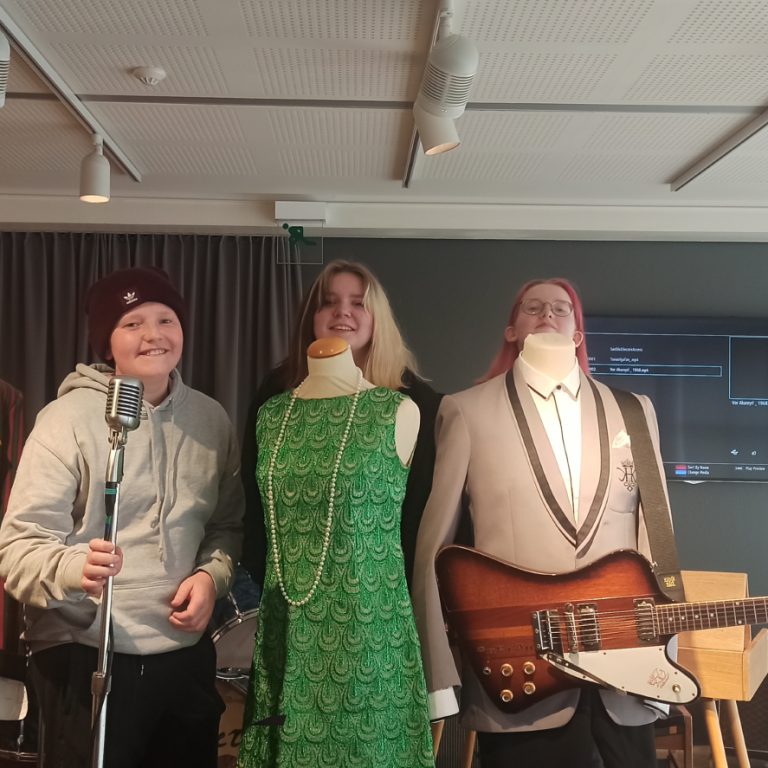 Tónlistarval í heimsókn á Minjasafnið á Akureyri